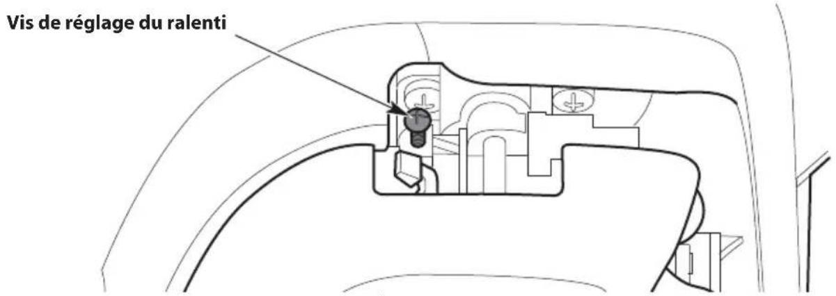 TROY-BILT TB304H - RÉGLAGE DU RALENTI - 2