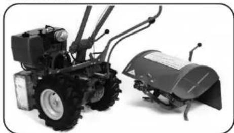 TROY-BILT Big Red - Caractéristique de la prise de force - 1