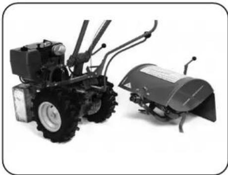 TROY-BILT Big Red - Función de alimentación de la PTO - 1