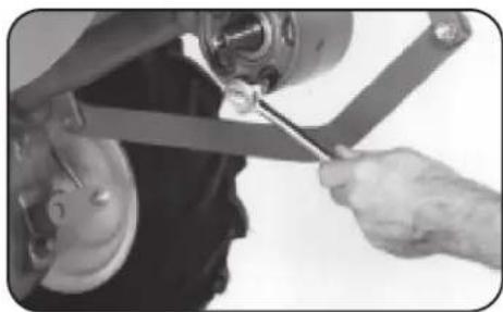TROY-BILT Big Red - Draining and Filling the Tine Attachment Transmission - 1