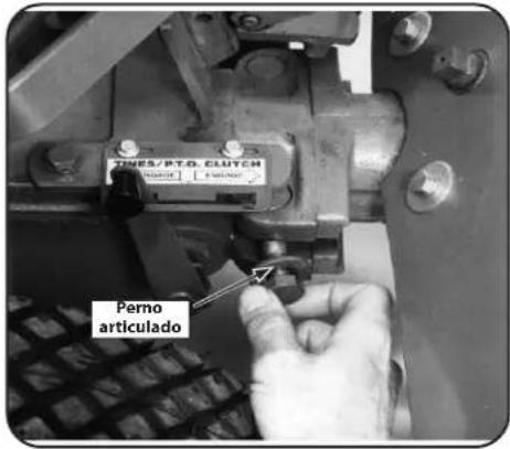 TROY-BILT Big Red - Extracción del accesorio de dientes - 3
