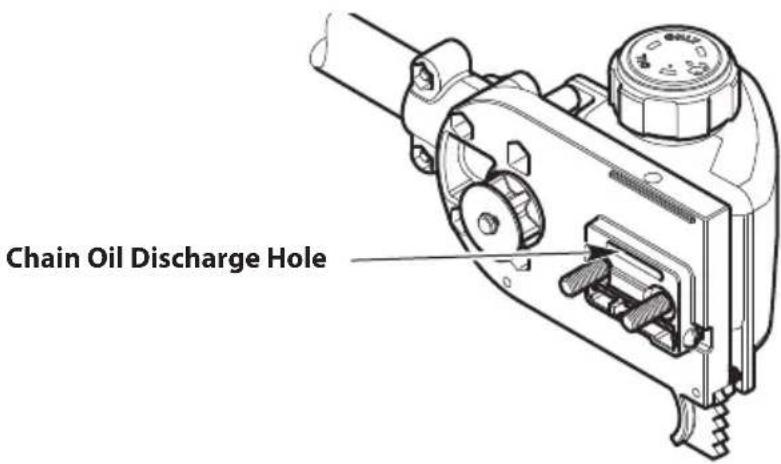 TROY-BILT TB25PS - MAINTAINING THE GUIDE BAR - 2