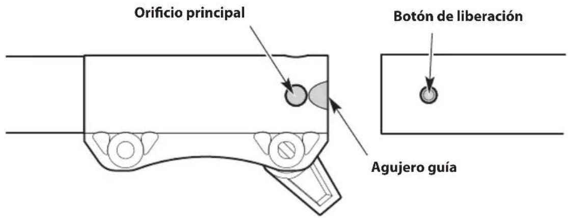 TROY-BILT TB304S - Extracción del accesorio - 3