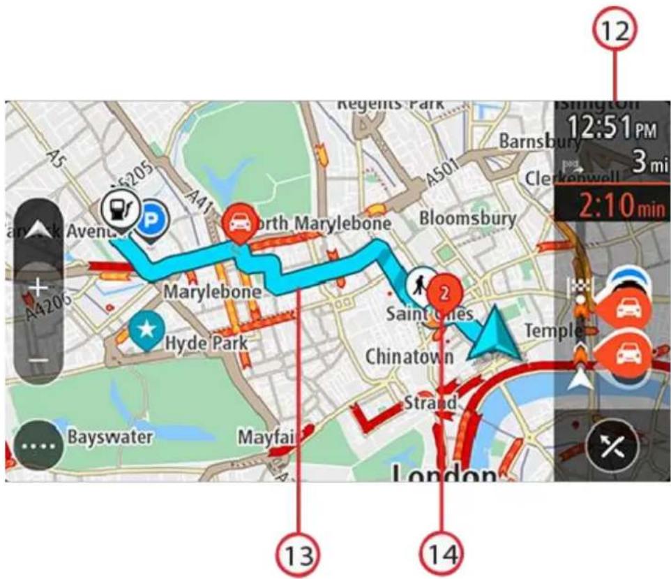 TOMTOM GO Navigation - Mode carte - 8