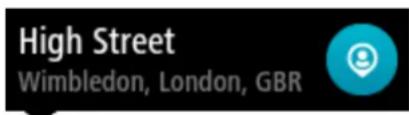 TOMTOM GO Navigation - Ajouter un emplacement à partir de Mes destinations - 1