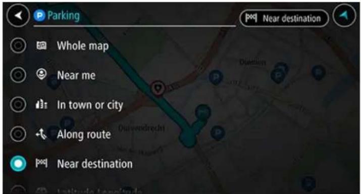 TOMTOM GO Navigation - Trouver un parking - 6