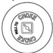 TROY-BILT Mustang Z54 XP - CHOKE CONTROL (IF EQUIPPED) - 1