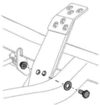 TROY-BILT Mustang Z54 XP - Adjusting Deck Lift Pedal - 1