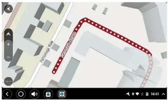 TOMTOM Bridge - Afficher les restrictions de parcours - 1