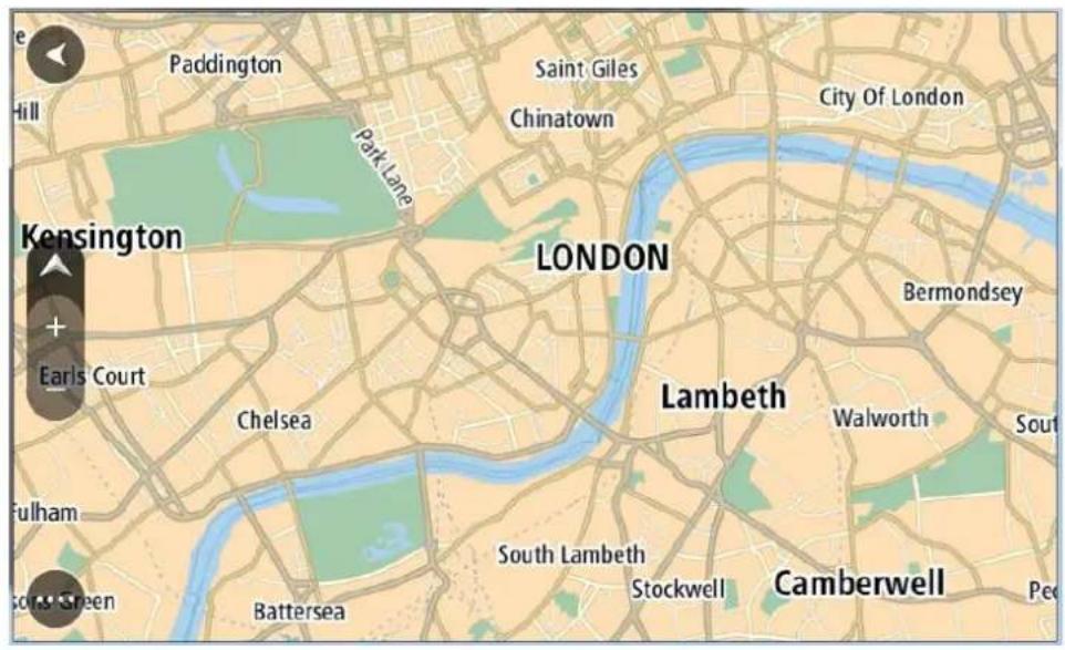 TOMTOM Bridge - Planifier un parcours à l'aide de la carte - 1