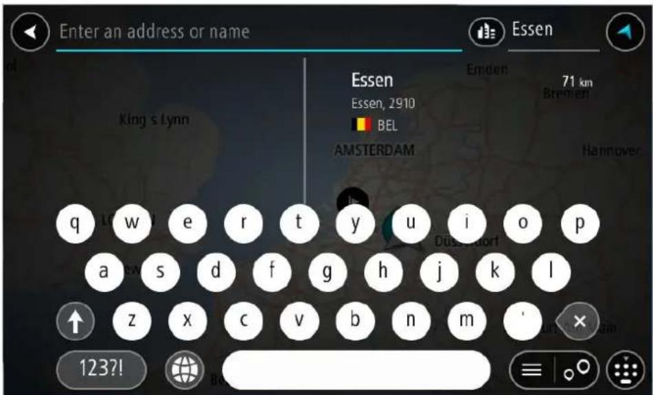 TOMTOM Bridge - Sélectionnez Rechercher. - 4