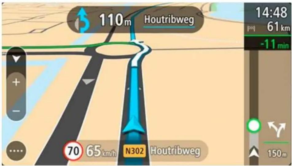TOMTOM Bridge - Selectionner un parcours plus rapide - 1