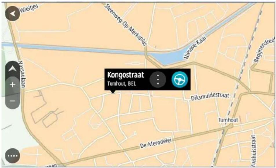 TOMTOM Bridge - Planifier un parcours à l'aide de la carte - 2