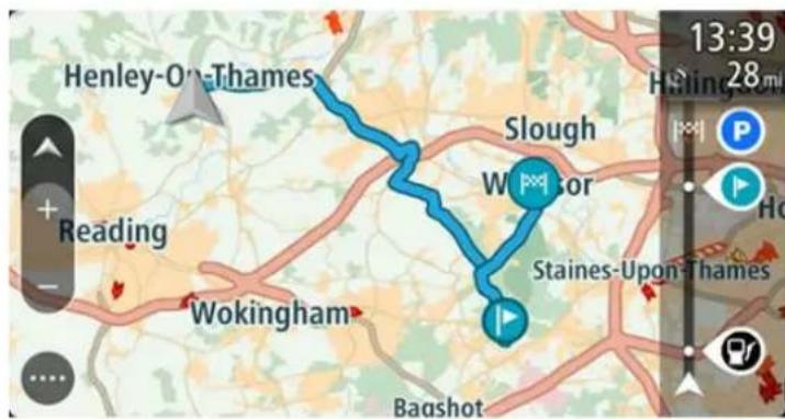TOMTOM Bridge - Naviguer à l'aide d'un parcours enregistré - 2