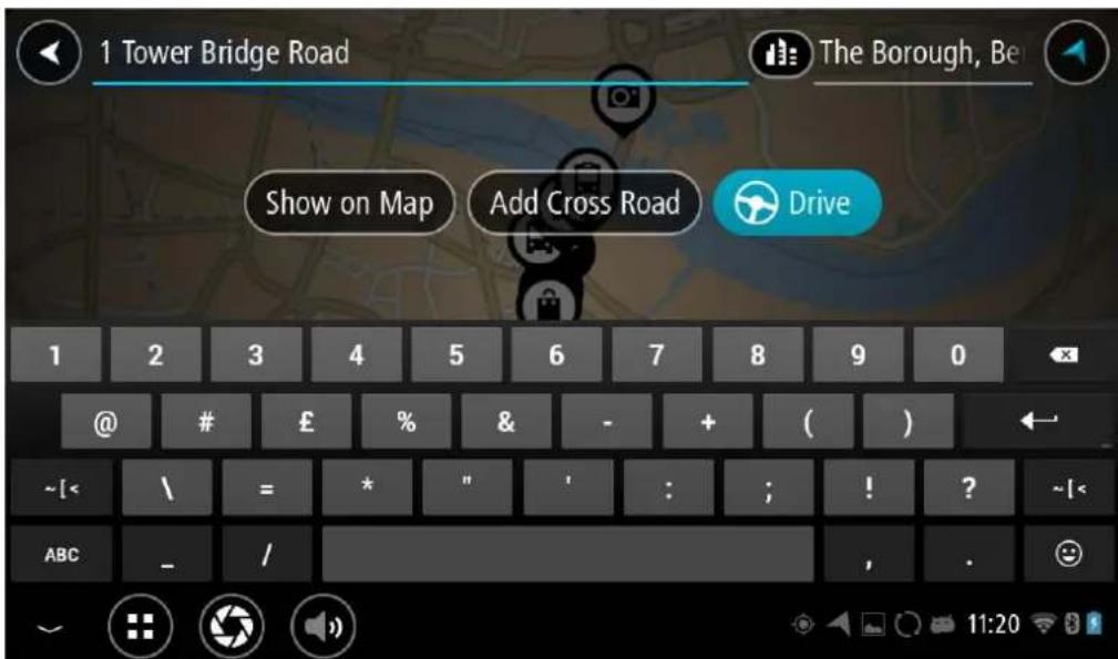 TOMTOM Bridge - Planifier un parcours à l'aide du navigateur Internet - 5