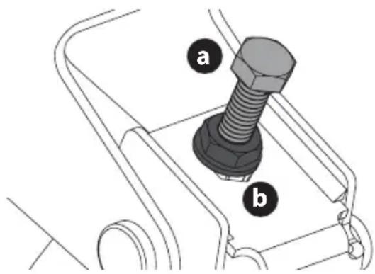 TROY-BILT Mustang Z54 - NIVELACION DE LA PLATAFORMA (DE LADO A LADO) - 1
