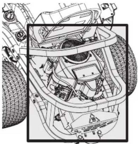 TROY-BILT Mustang Z54 - WARNING - 1