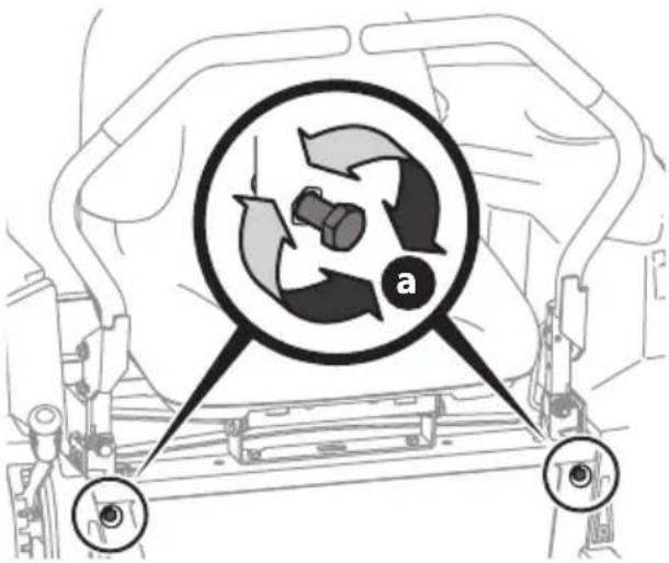 TROY-BILT Mustang Z54 - Réglage de la butée du levier de commande de transmission des barres de conduite - 1