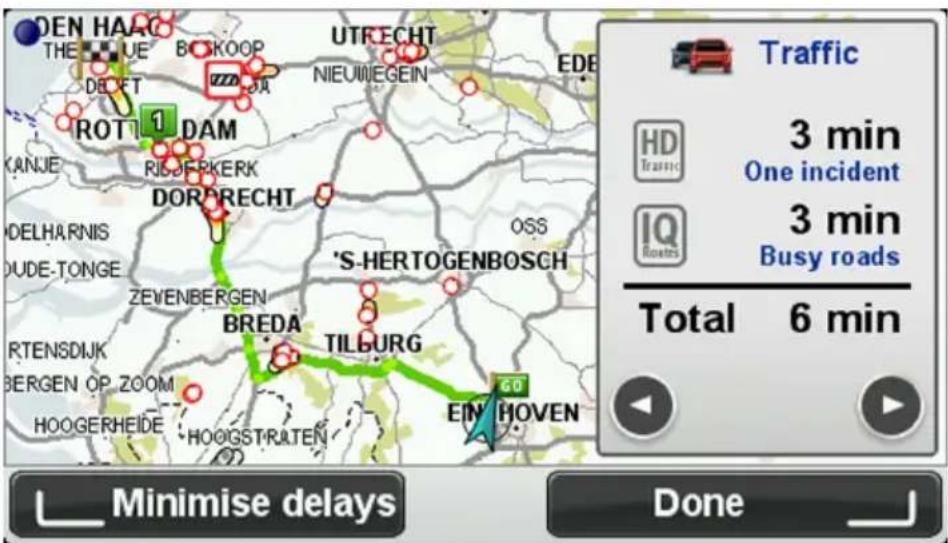 TOMTOM Lexus MoveOn Navi - Afficher traffic sur parcours - 1