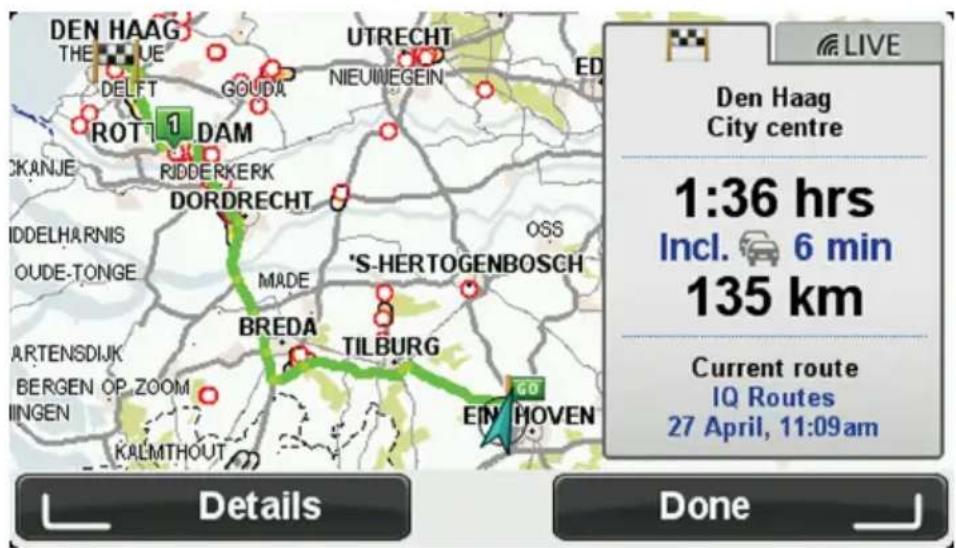TOMTOM Lexus MoveOn Navi - Récapitulatif du parcours - 1