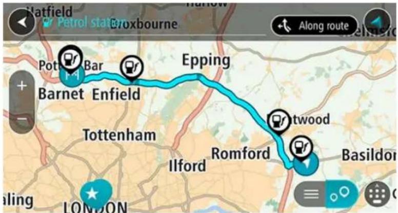 TOMTOM In-Dash app - Trouver une station-service - 3