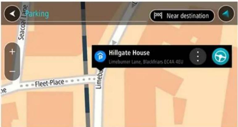 TOMTOM In-Dash app - Trouver un parking - 7
