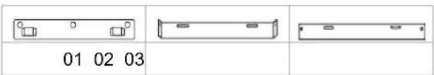 BOMANN DU 7608 - Drilling dimensions - 2