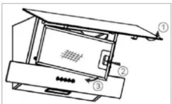 BOMANN DU 7607 G - Reinigen van het aluminium vetfilter - 1