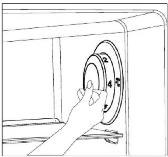 BEKO RCNE560E60ZXRN - Bouton de réglage de température - 1