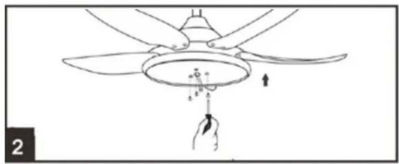 Orbegozo CPW 01120 - FAN INSTALLATION - 3