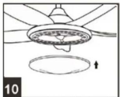 Orbegozo CPW 01120 - FAN INSTALLATION - 10