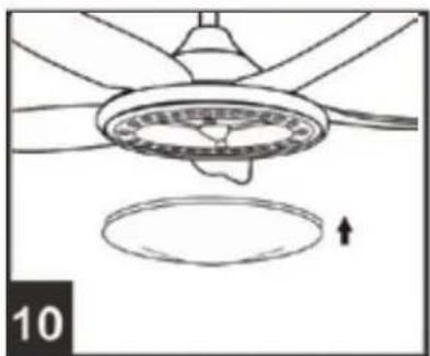 Orbegozo CPW 01120 - INSTALACION DEL VENTILADOR - 10