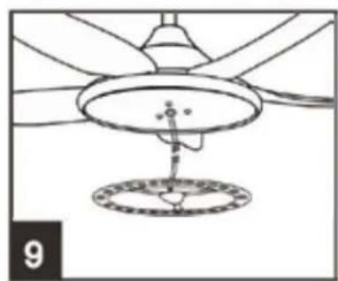 Orbegozo CPW 01120 - FAN INSTALLATION - 7