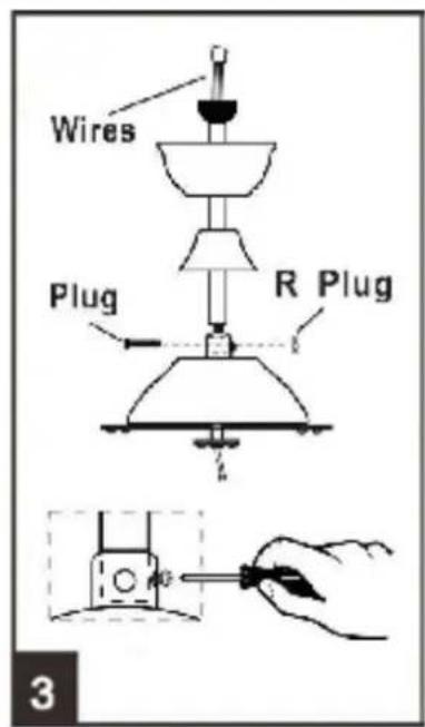 Orbegozo CPW 01120 - FAN INSTALLATION - 2