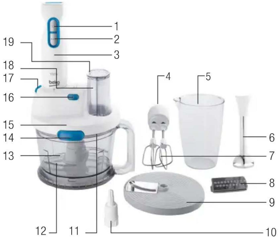 BEKO HBG5100W - Aperçu - 1