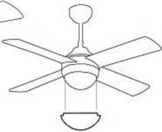 Orbegozo CPW 02120 - INSTALLATION ILLUSTRÉE DU VENTILATEUR - 5