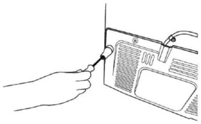 BEKO GN163130PTN - Anbringen der Kunststoffkeite - 2