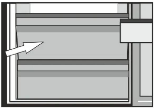 BEKO RCNA366E40LZXR - Predel za shranjevanje pokvarljivih živil (nizka temperatura \ -2 ^0 C - +3 ^0 C). - 1