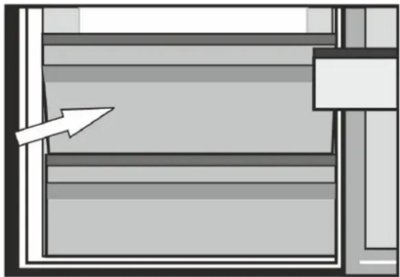 BEKO RCNA366E40LZXR - Pjesa për mbajtjen e ushqimeve që prishen (temperaturë e ulët \ - 2 ^0 C - +3 ^0 C). - 1