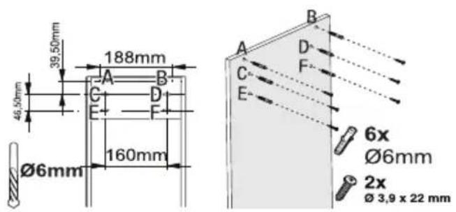 BEKO BHCB93640BH - Montimi i diafragmës së ajrit (BHCB 93640 BH) - 1