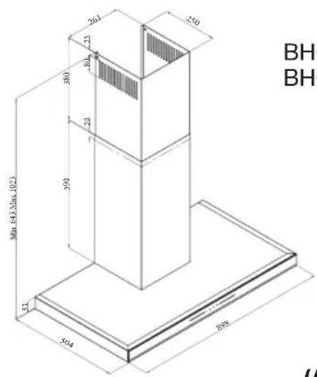BEKO BHCB93640BH - Overzicht - 1