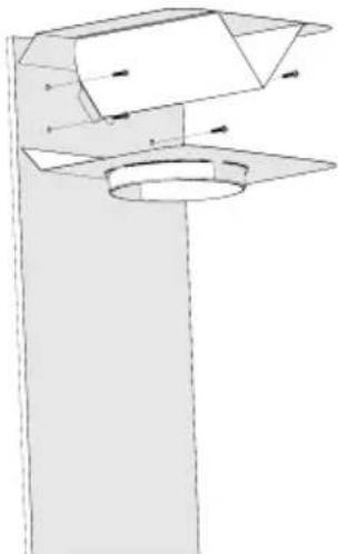BEKO BHCB93640BH - Instalace usměrňovače proudu vzduchu (BHCB 93640 BH) - 3