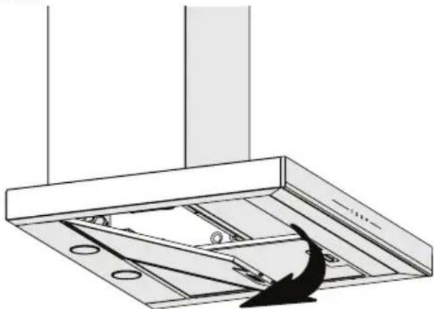 BEKO BHCB93640BH - Limpeza dos filtros em alumínio do óleo - 1