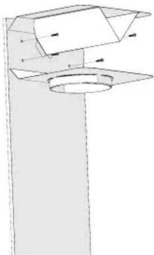 BEKO BHCB93640BH - Inštalácia vzduchovej clony (BHCB 93640 BH) - 3