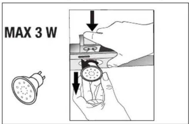 BEKO BHCB93640BH - Vervanging van de lamp - 1