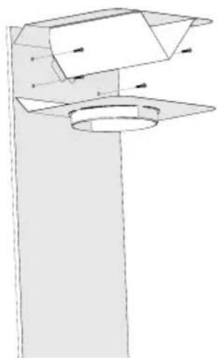 BEKO BHCB93640BH - Montimi i diafragmës së ajrit (BHCB 93640 BH) - 3