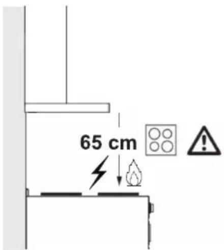 BEKO BHCB93640BH - Positionierung des Geräts - 1