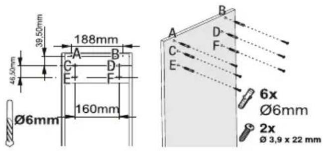 BEKO BHCB93640BH - Instalação do defletor de ar (BHCB 93640 BH) - 1