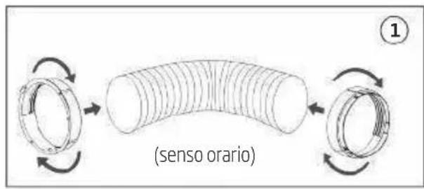 BEKO 8891923200 - Introduzione all'installazione del tubo di scarico - 1