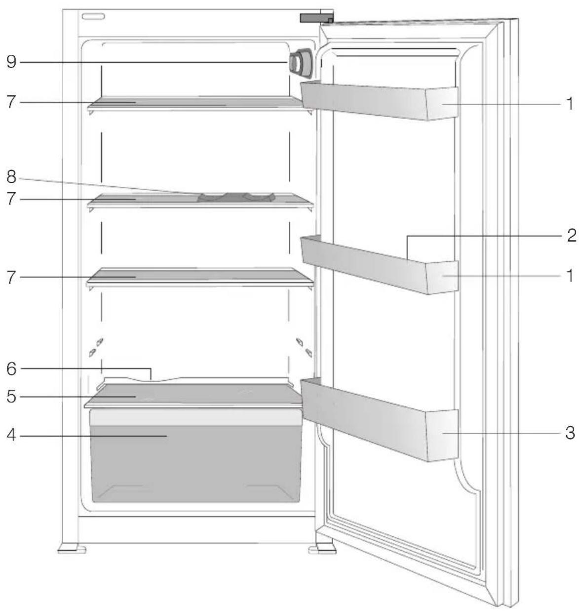BEKO BLSA160K3SN - Ihr Kühlschrank - 1